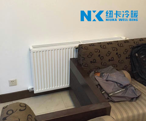 中华公寓明管暖气片安装-纽卡冷暖